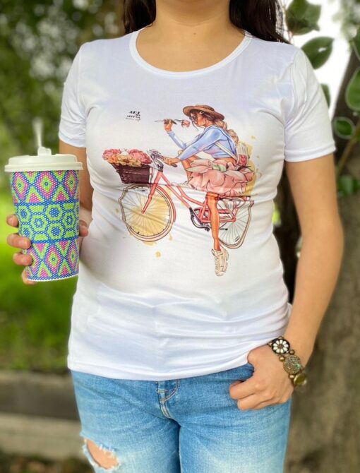 Playera Basica Dama Moda Girl Divertida