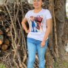 Playera Dama Basica Moda Jeans